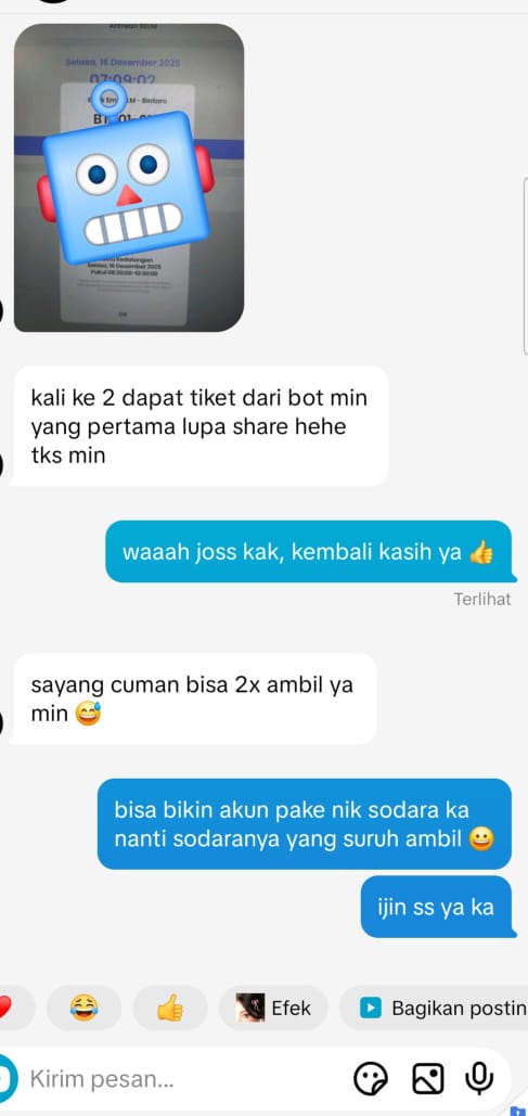 Testimoni User TIktok