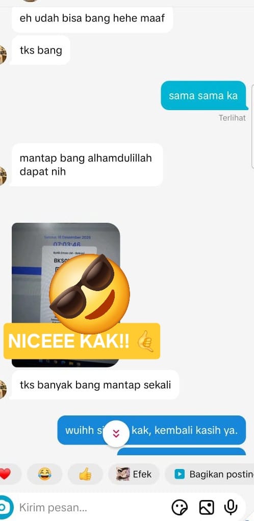 Testimoni User Tiktok